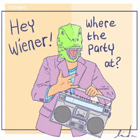 每日GIF(2021-06-18)的gif-Happy Birthday Dancing GIF by Linski101