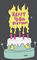 每日GIF(2021-06-20)的gif-Happy Birthday Space GIF by Major Tom