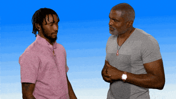 每日GIF(2021-06-24)的gif-Youre Crazy Father And Son GIF by GIPHY Studios Originals