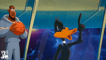 每日GIF(2021-07-10)的gif-Lebron James Basketball GIF by Space Jam