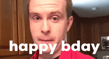 每日GIF(2021-07-15)的gif-Happy Birthday GIF by Luke Guy