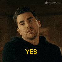 每日GIF(2021-07-31)的gif-Schitts Creek Yes GIF by CBC