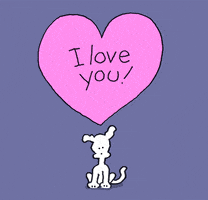 每日GIF(2021-08-18)的gif-I Love You Hearts GIF by Chippy the Dog