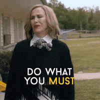 每日GIF(2021-09-03)的gif-do what you must schitts creek GIF by CBC
