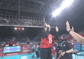 每日GIF(2021-09-04)的gif-High Five Paralympic Games GIF by International Paralympic Committee