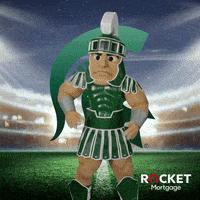 每日GIF(2021-10-31)的gif-Michigan State College GIF by Rocket Mortgage