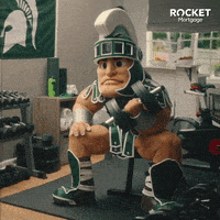 每日GIF(2021-10-31)的gif-Muscle Up College Football GIF by Rocket Mortgage