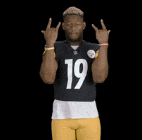 每日GIF(2021-11-09)的gif-Peace And Love Football GIF by Pittsburgh Steelers