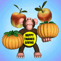 每日GIF(2021-11-26)的gif-3D Thanksgiving GIF