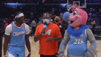 每日GIF(2021-11-29)的gif-Vibing Los Angeles Clippers GIF by NBA