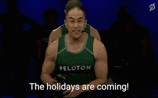 每日GIF(2021-12-22)的gif-Holiday GIF by Peloton