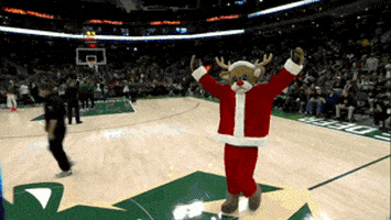 每日GIF(2021-12-26)的gif-Santa Claus Sport GIF by NBA