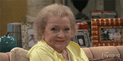 每日GIF(2022-01-01)的gif-Betty White GIF by TV Land Classic