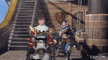 每日GIF(2022-01-13)的gif-Video Game GIF by CAPCOM