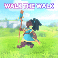 每日GIF(2022-02-09)的gif-Proud Walk The Walk GIF by Everdale