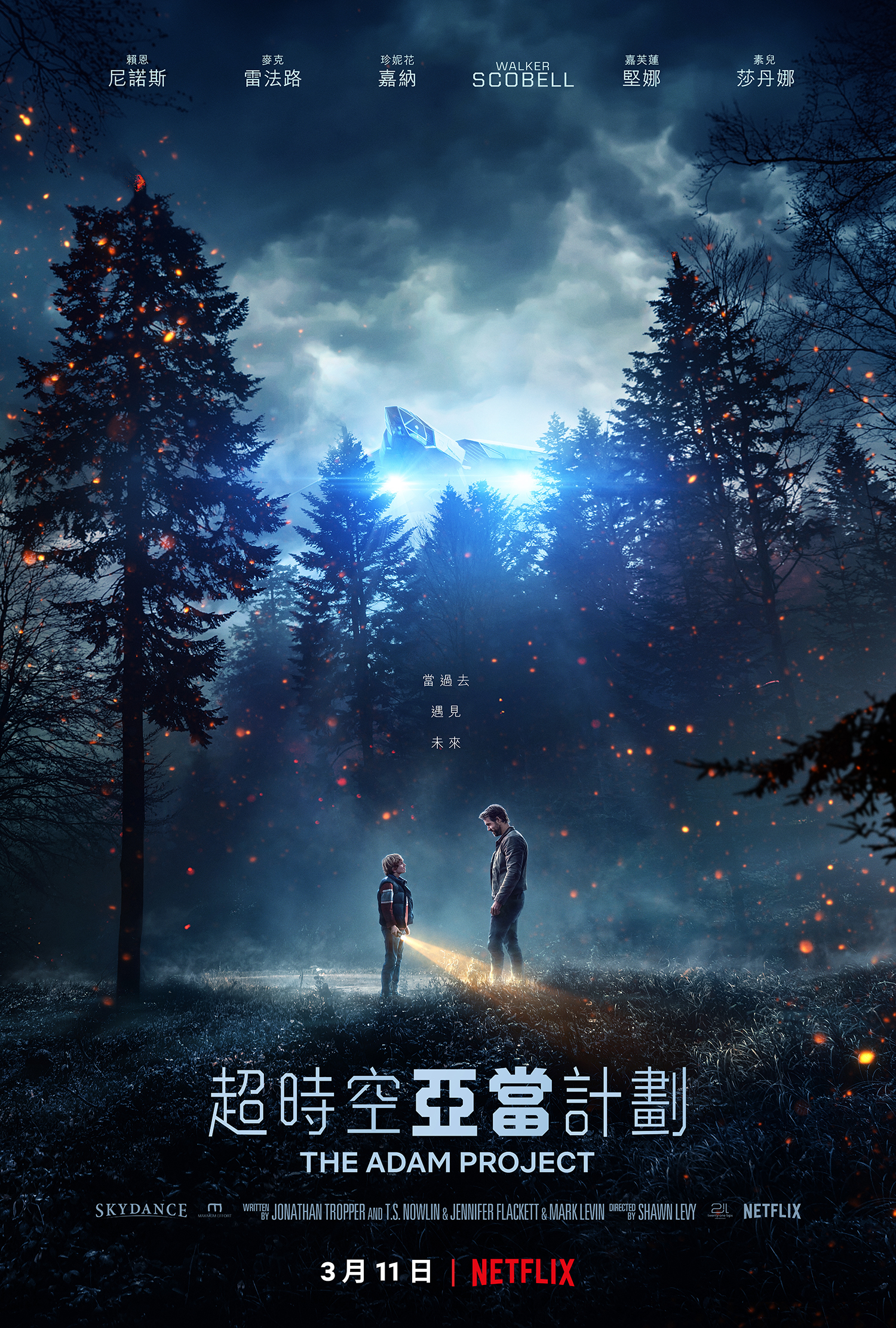 亚当计划的海报-预告海报