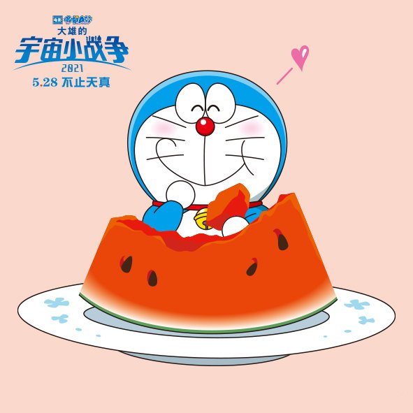哆啦A梦：大雄的宇宙小战争2021的海报-角色海报 中国大陆