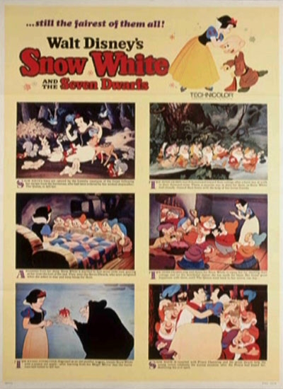 白雪公主和七个小矮人的海报-正式海报